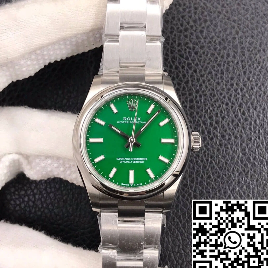 31MM M277200-0006 Oyster Green EW Factory Rolex Dial Perpetual 0920